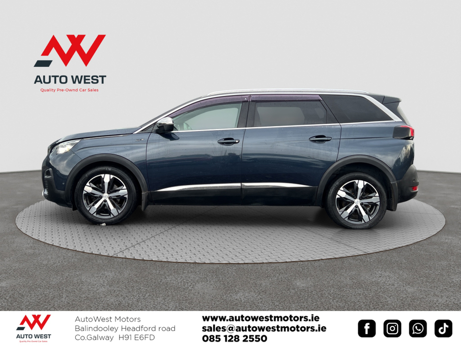 2018 Peugeot 5008 2018 Peugeot 5008 2.0 Blue HDI GT LINE Automatic 7 Seater €25,950