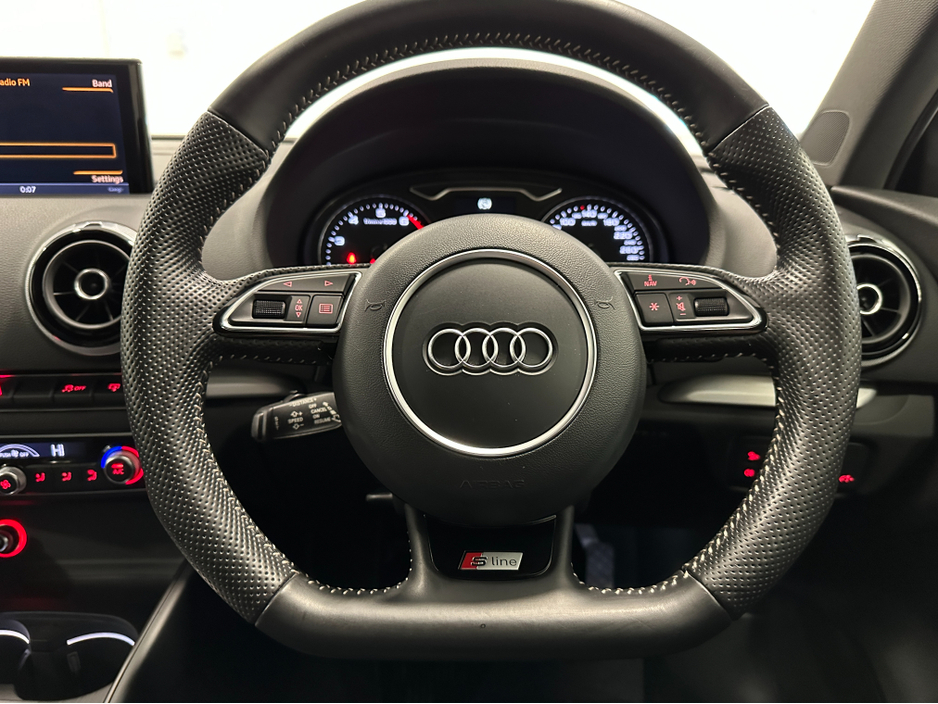 2015 Audi A3 (151) A3 S LINE (FACTORY EDITION) 1.4TFSI S TRONIC LOW KMS VW/AUDI SPECIALISTS WWW.DENISDARCYCARS.IE €16,950