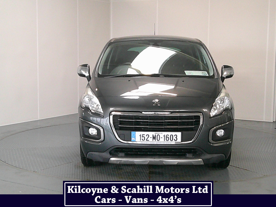2015 Peugeot 3008 1.6 HDI BLUE ACTIVE S/S 120BHP 5DR A €9,950