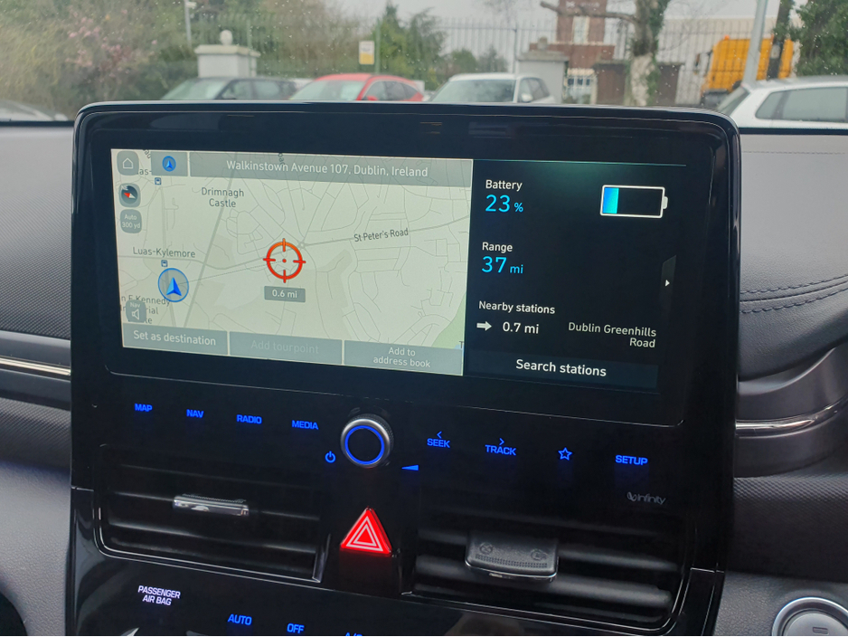 2022 Hyundai Ioniq PREMIUM AUTOMATIC FULLY ELECTRIC NCT 02/28 FINANCE AVAILABLE @ €59 PER WEEK HEATED SEATS/ SAT NAV/ TOUCH SCREEN MEDIA/ BLUETOOTH/ USB/ REVERSE CAMERA/ HISTORY CHECKED €14,950