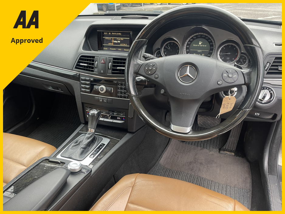 2010 Mercedes-Benz E Class E-COUPE CDI BLUE EFFICIENCY AUTO AVANTGARDE COUPE 2DR €7,500