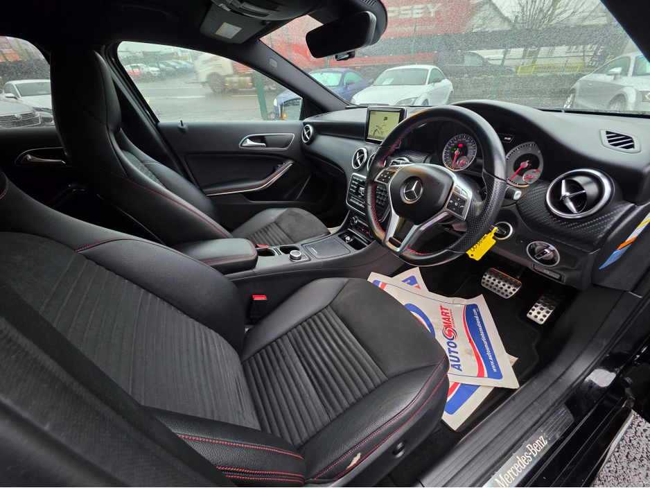 2014 Mercedes-Benz A Class ONLY 29262KM !! A180 AMG LINE SAT NAV PACK - HALF LEATHER SEATS - REV CAMERA / HI SPEC / SYSTEM LOW ROAD TAX BAND / SIMI DEALER €14,750