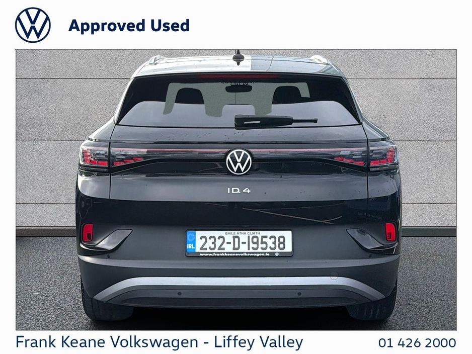 2023 Volkswagen ID.4 52KWH STYLE 148HP *PANORAMIC GLASS ROOF* *REAR VIEW CAMERA* *GRENADILLA BLACK METALLIC* *IQ HEADLIGHTS* *PCP FINANCE AVAILABLE* €27,495