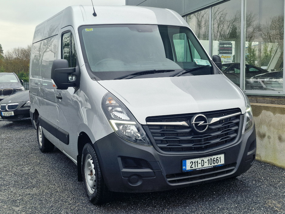 2021 Opel Movano PNL Van-l1h2 FWD 3.5t-2.3 135 NO VAT *QUALITY ASSURED USED CARS*SIMI APPROVED*GREAT RATE FINANCE AVAILABLE*WELCOME TO DAVID QUIGLEY AUTOS* €14,950