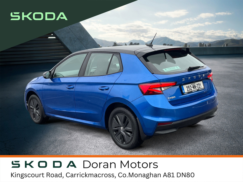 2025 Skoda Fabia SEL 1.0 TSI 95BHP 5DR €26,500
