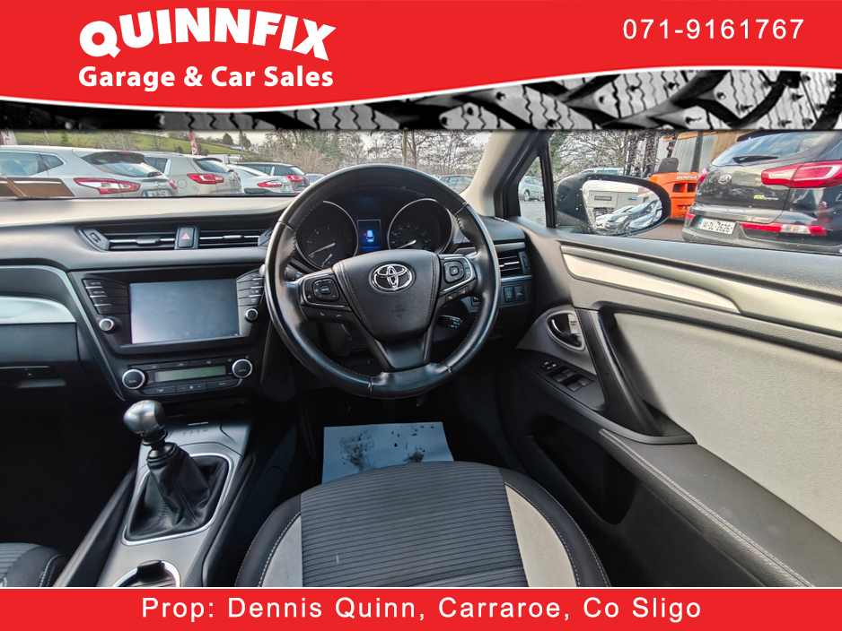 2016 Toyota Avensis 2.0 D-4D BUSINESS ED. 1 OVERMOUNT 141BHP 5DR €7,995