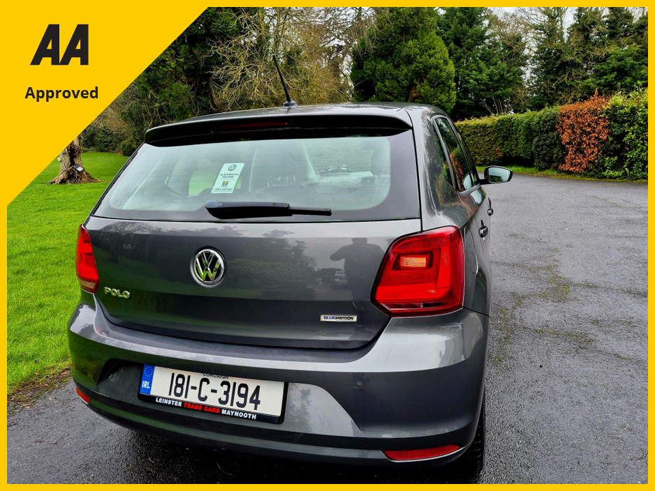 2018 Volkswagen Polo Comfortline 1.0 60HP MANUAL 5SPEED 5DR €11,995