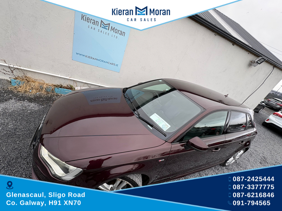 2016 Audi A3 SPORTBACK 1.6 TDI 4DR €15,950