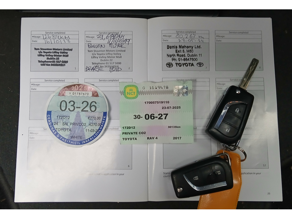 2017 Toyota Rav4 *ONLY 95k KLMS*2.0 D-4D LUNA SPORT 5dr €16,450