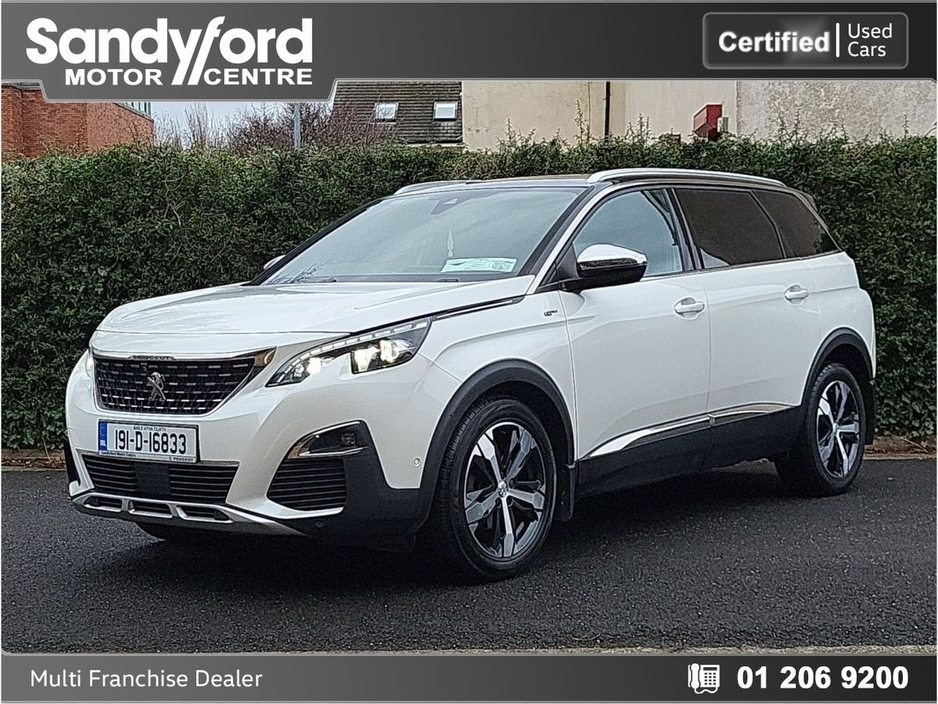 2019 Peugeot 5008 2.0 HDi GT AUTO 180 BHP*PAN ROOF* FULL LEATHER* €26,950