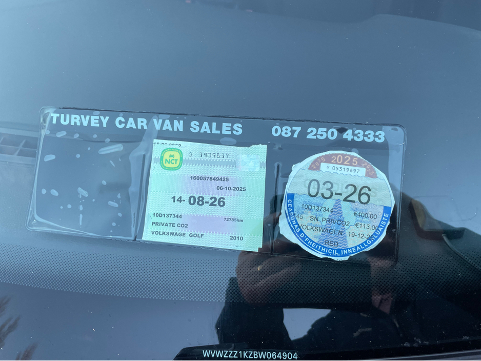 2010 Volkswagen Golf DBA-1KCAX 5DR AUTOMATIC