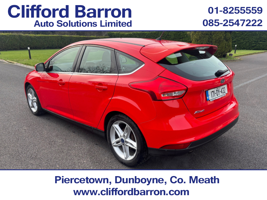 2017 Ford Focus 5DR 1.5 TD 95PS 6SPEED 4DR €14,950