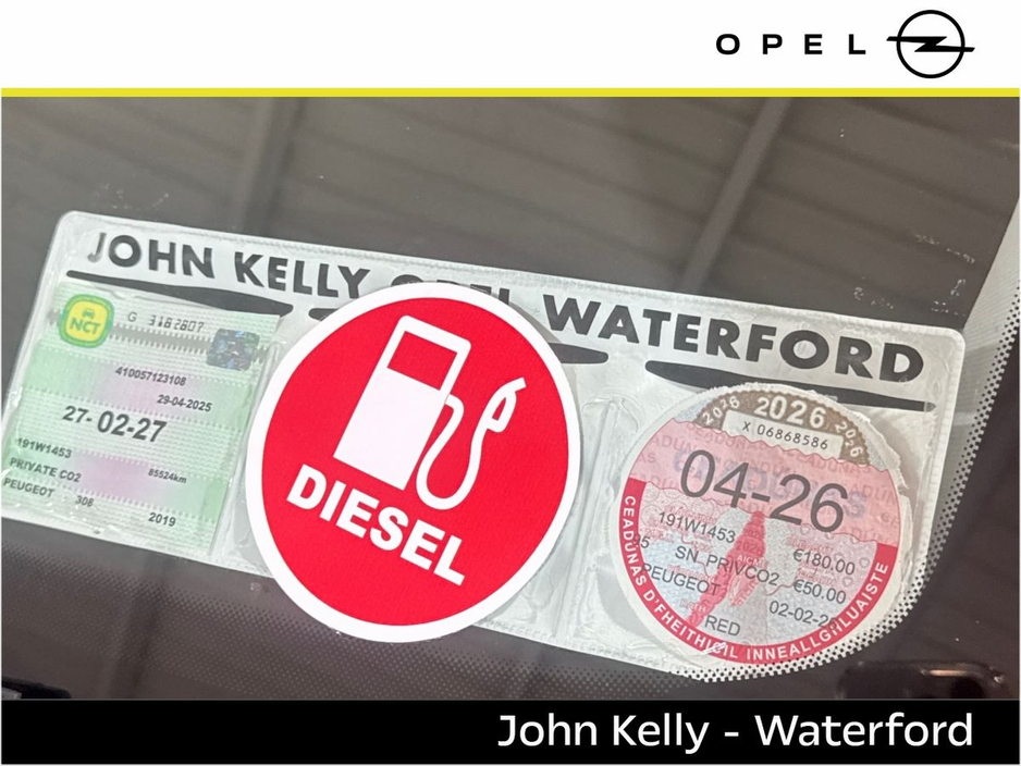 2019 Peugeot 308 1.6 HDi 100bhp DIESEL Active €13,895