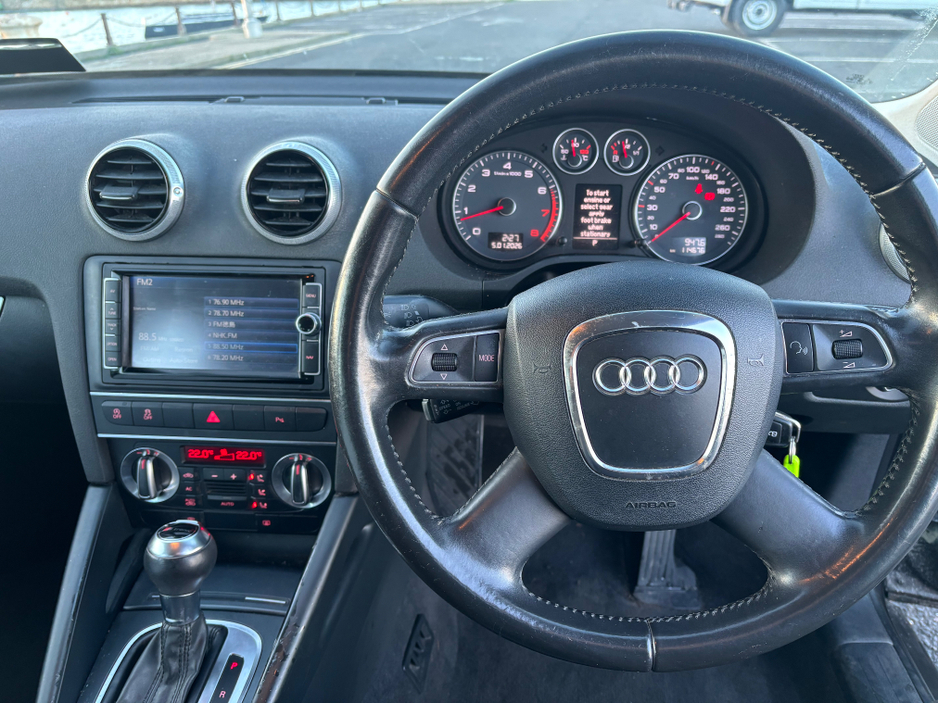 2013 Audi A3 1.4 petrol automatic €8,950
