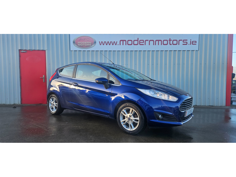 2014 Ford Fiesta ZETEC 1.2 petrol 3dr low miles €5,995
