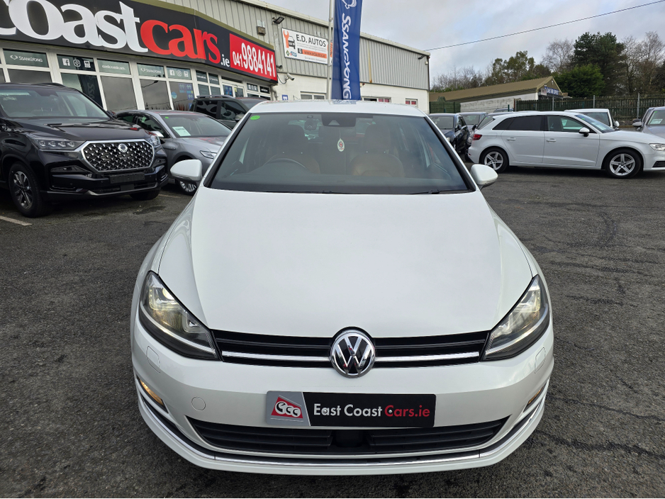2014 Volkswagen Golf (142) SPECIAL TAN LEATHER SEATS  HIGH-LINE EDITION REV-CAMERA HI-SPEC STUNNING CAR €14,450