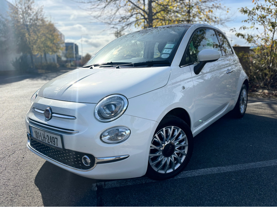 2018 Fiat 500 1.2 Lounge Edition…Only 27,000 Miles. €11,499