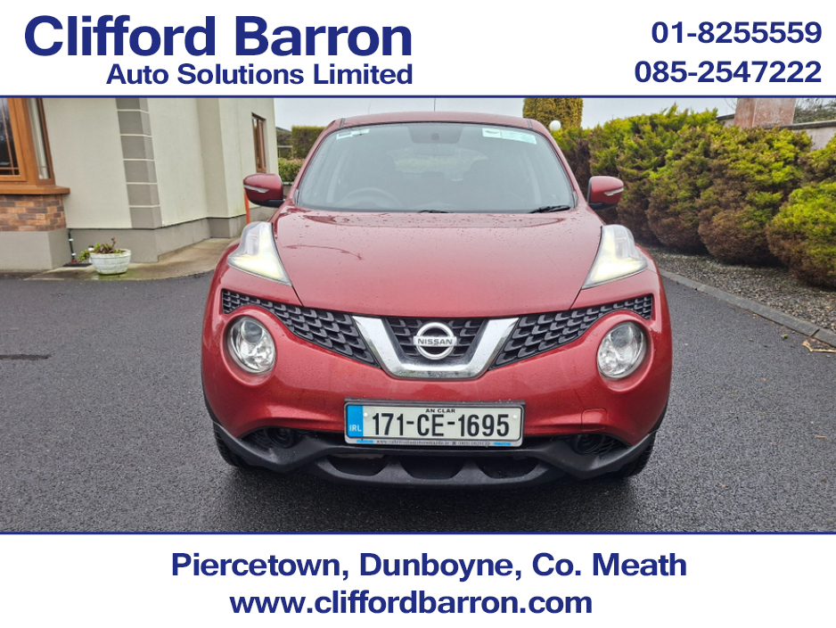2017 Nissan Juke 1.6 XE CVT E6 4DR AUTO €12,750