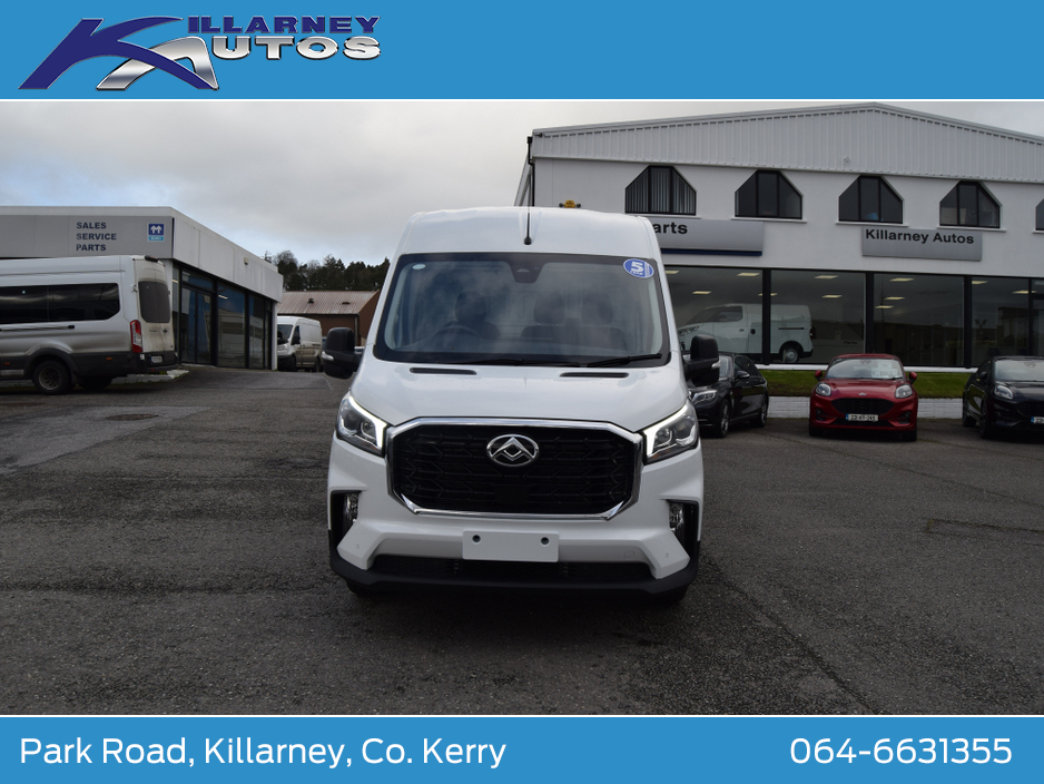 2026 Maxus Deliver 9 LWB 2.0TDCi 150BHP Price is plus vat. €25,928