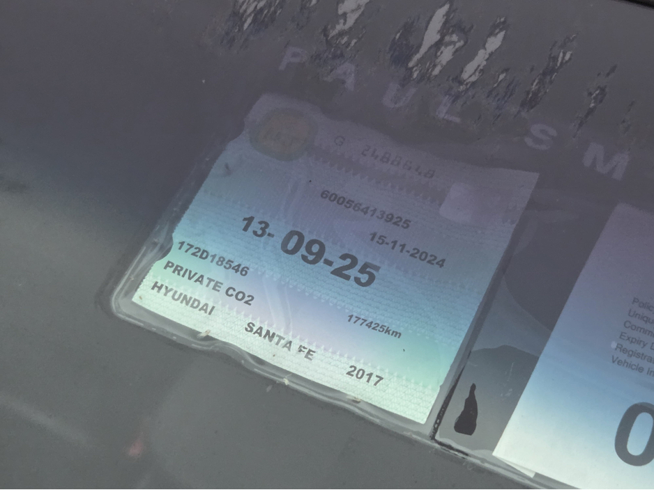 2017 Hyundai Santa Fe 2WD EXECUTIVE AUTOMATIC 5DR AU €16,950