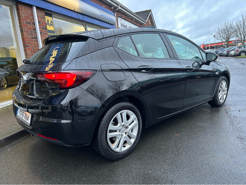 2017 Opel Astra E 1.4 i Petrol 5DR in Black - New NCT Guaranteed - Trade-in Welcome - Assured Dealer Warranty - €8,950
