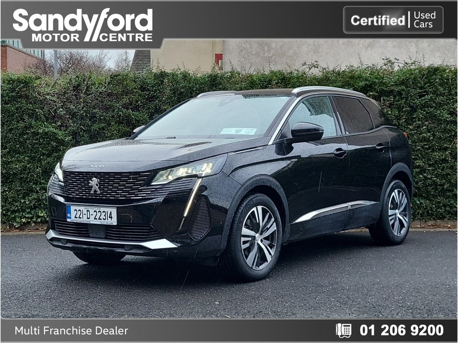 2022 Peugeot 3008 1.2 PureTech 130bhp Auto Allure €27,950