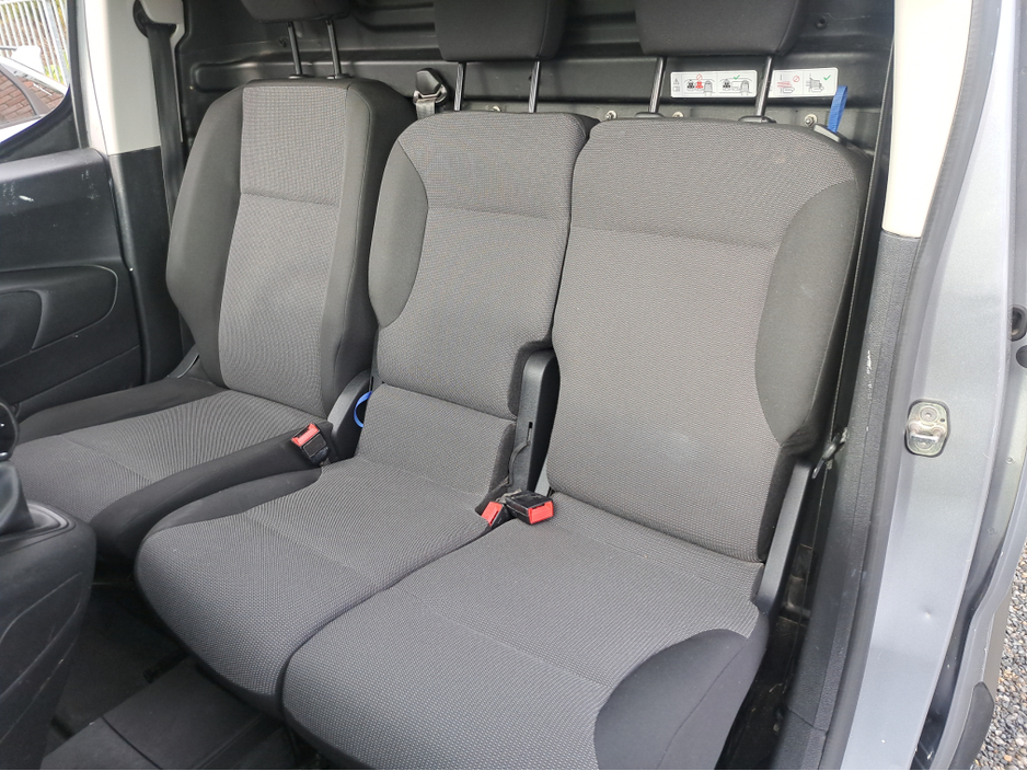 2020 Citroen Berlingo Panel Van Enterprise 1,000 Kg swb  1.5 Diesel with 3 seats in front.