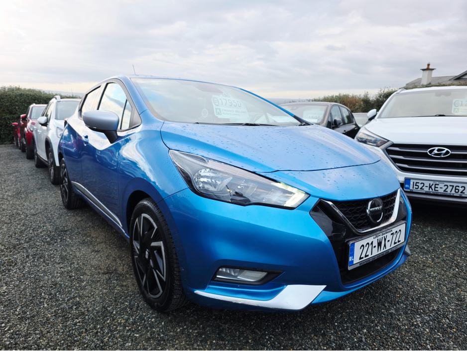 2022 Nissan Micra 1.0 N-DESIGN CVT CHROME EX-T PK €17,950