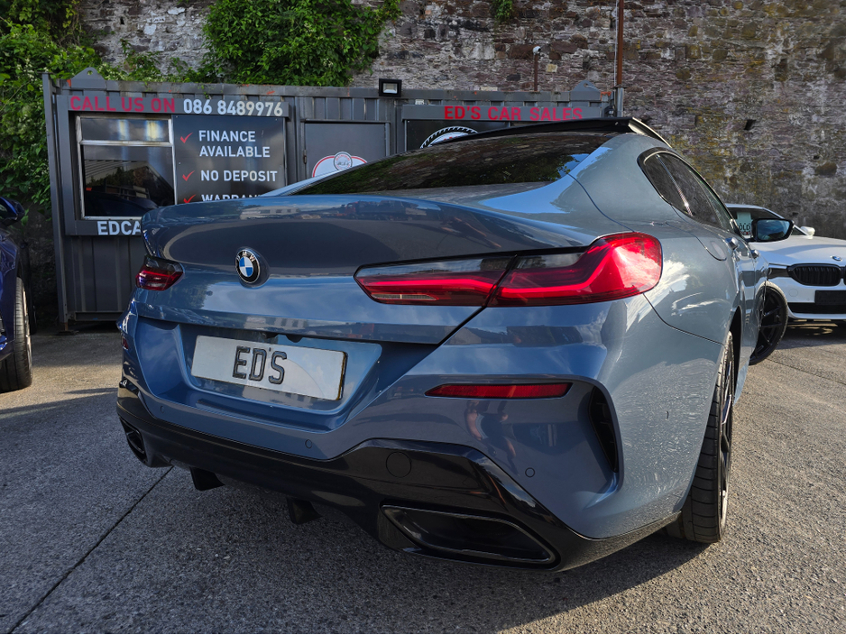 2019 BMW 8 Series 840D M-Sport X-Drive Auto Individual finished in Barcelona Blue Metallic 2019 (192) €60,950