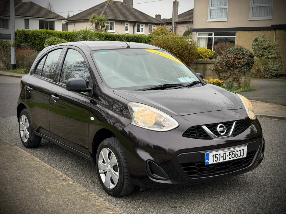 2015 Nissan Micra 1.2 Petrol 5dr Hatchback | AA approved | Full service history | 2 keys | March 27 nct | Sold serviced and valeted with a full motor history check supplied | Warranty provided. €7,900