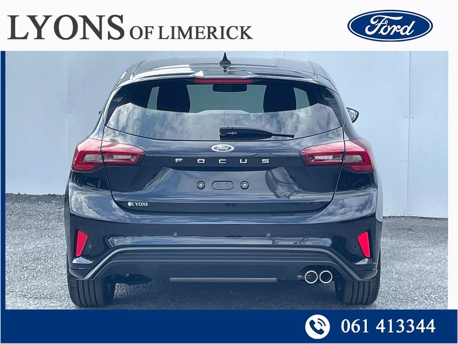 2026 Ford Focus ST-Line 5 door 1.0L EcoBoost 125PS Petrol 6 Speed €35,940