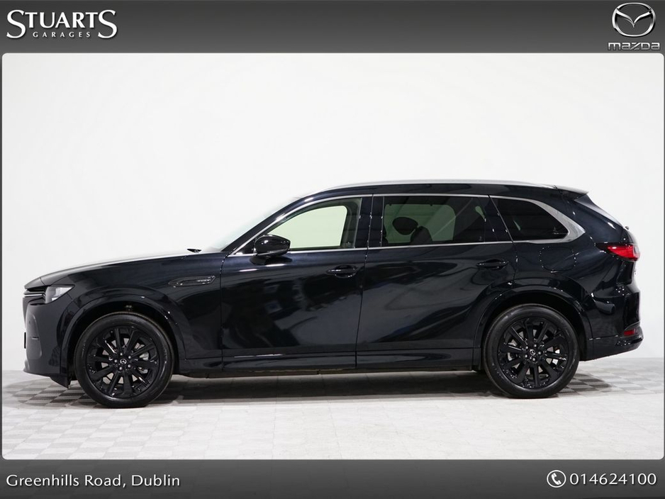 2025 Mazda CX-80 2.5L PHEV 327ps 8AT HOMURA PLUS*@STUARTS MAZDA, YOUR HOME FOR MAZDA IN SOUTH DUBLIN*MAZDA CX-80 2.5 PHEV 327PS HOMURA PLUS 7 SEATER*BLACK LEATHER SEAT €61,945