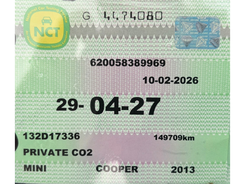 2013 MINI Hatch 2.0 D 3DR AUTO COOPER €7,350