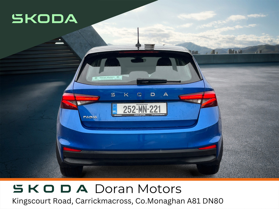 2025 Skoda Fabia SEL 1.0 TSI 95BHP 5DR €26,500