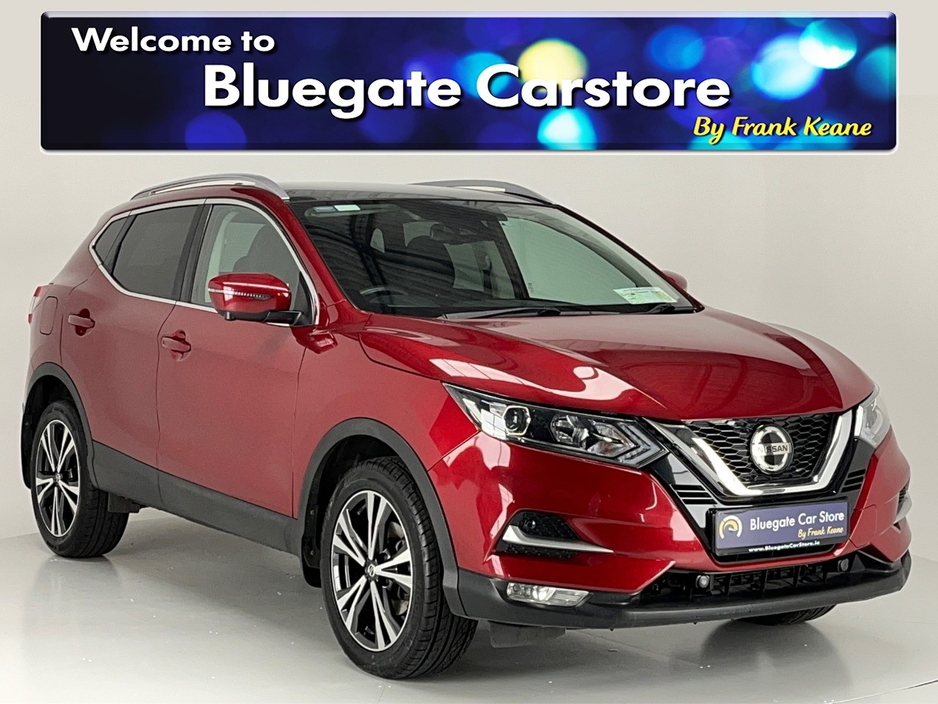 2019 Nissan Qashqai 1.3 SV PREMIUM DCT 4DR**PANORAMIC ROOF**MULTIFUNCTIONAL STEERING WHEEL**SEMI DIGITAL DASH**REVERSE CAMERA**PARKING SENSORS**BLACK CLOTH INTERIOR**FINANCE AVAILABLE** €18,495