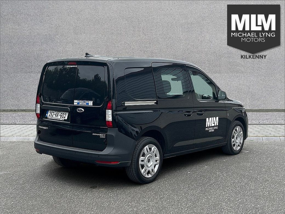 2025 Ford Transit Connect Trend Flexicab 5 seater 1.5 PHEV 150ps 6 speed Auto (V) Price Ex VAT *Trend heated seat pack, Fixed 2nd row window * €30,077