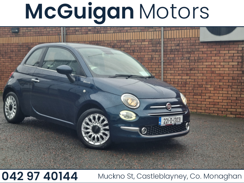 2022 Fiat 500 1.0 MHEV DOLCEVITA 3DR €15,500