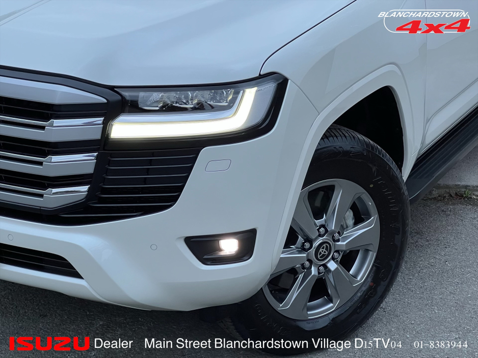 2025 Toyota Landcruiser Toyota Amazon 3.3 TwinTurbo V6 LC300 PEARL WHITE
