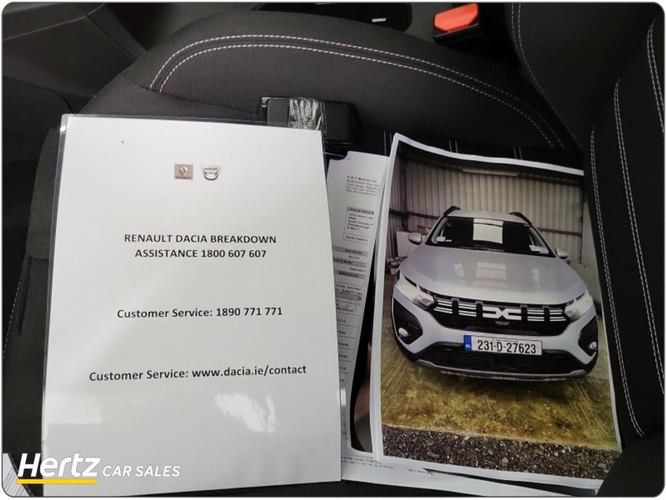 2023 Dacia Jogger Expression 1.0 Petrol Manual 7 Seater €17,245