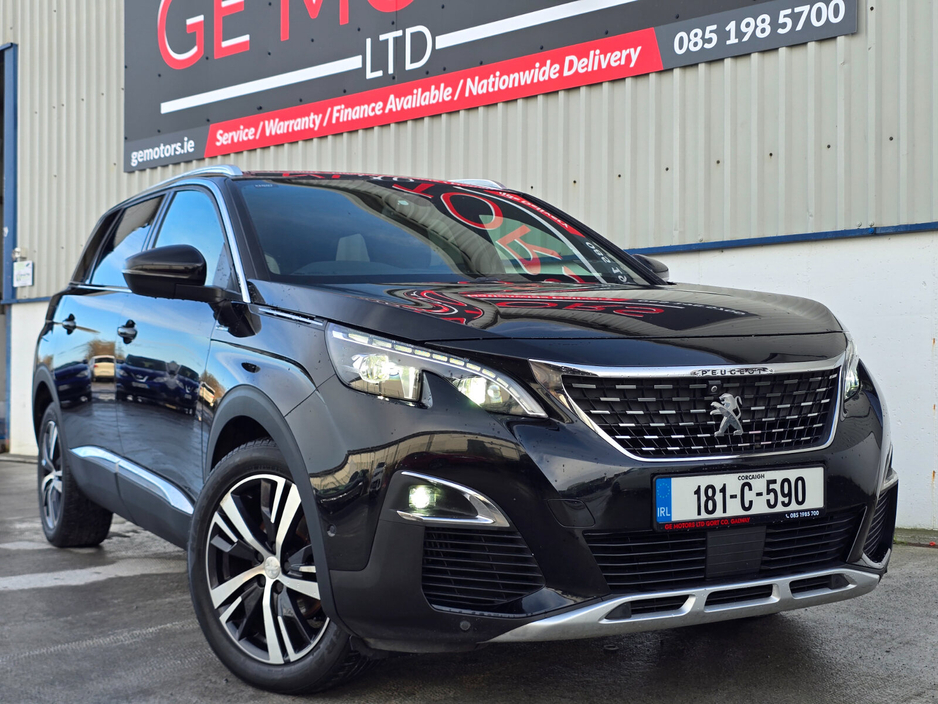 2018 Peugeot 5008 1.6 BlueHDi 120bhp S&S GT Line €19,950