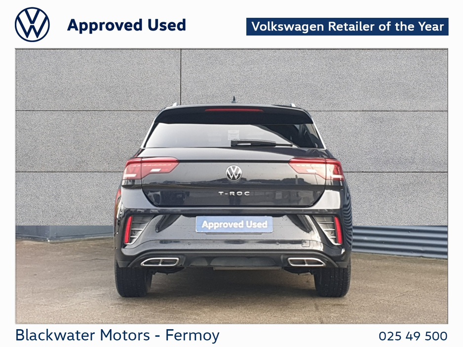 2023 Volkswagen T-Roc 2.0TDI 116BHP R-LINE WITH REAR VIEW CAMERA AND WINTER PACK €31,950