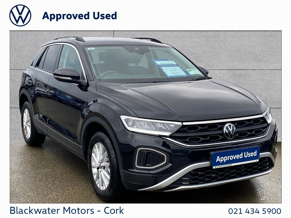 2023 Volkswagen T-Roc 1.0TSI 110BHP LIFE WITH REAR VIEW CAMERA €28,995