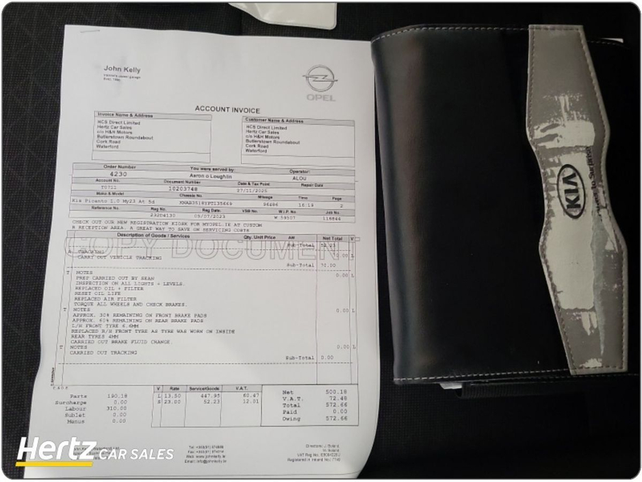 2023 Kia Picanto MY23 AT 1.0 Petrol Automatic €14,895