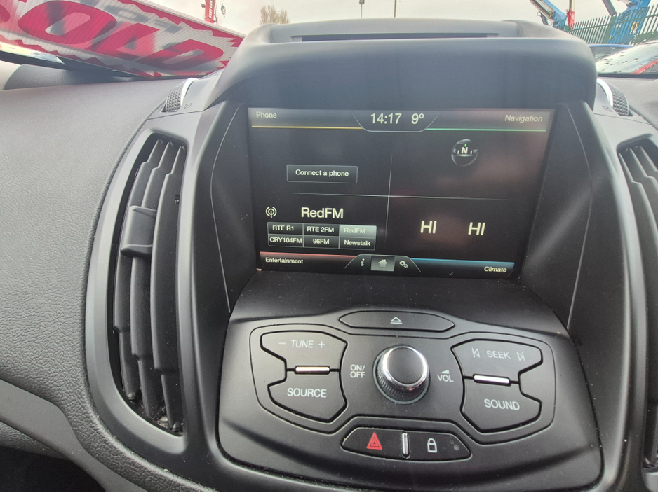 2016 Ford Kuga 2.0 TDCI ZETEC 2WD 150PS 5DR €9,750