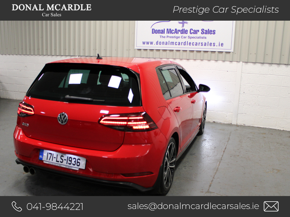 2017 Volkswagen Golf 2.0 TDI GTD 184PS 5DR €17,450