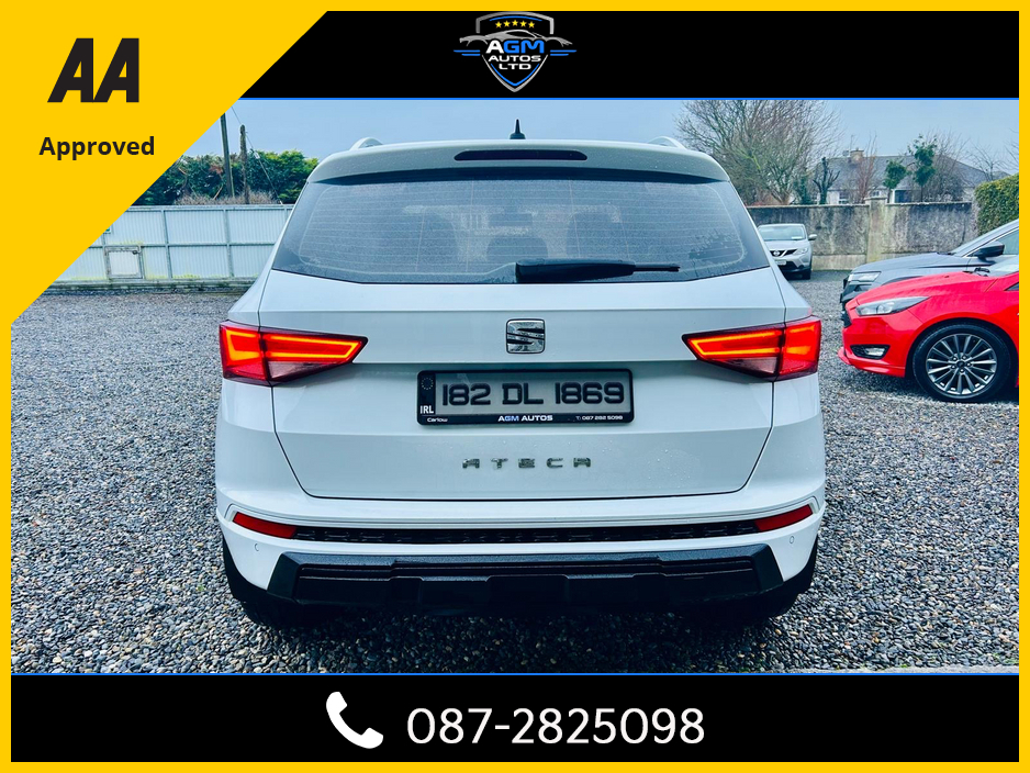2018 SEAT Ateca 1.6 TDI SE TECH 115PS 5DR €15,950