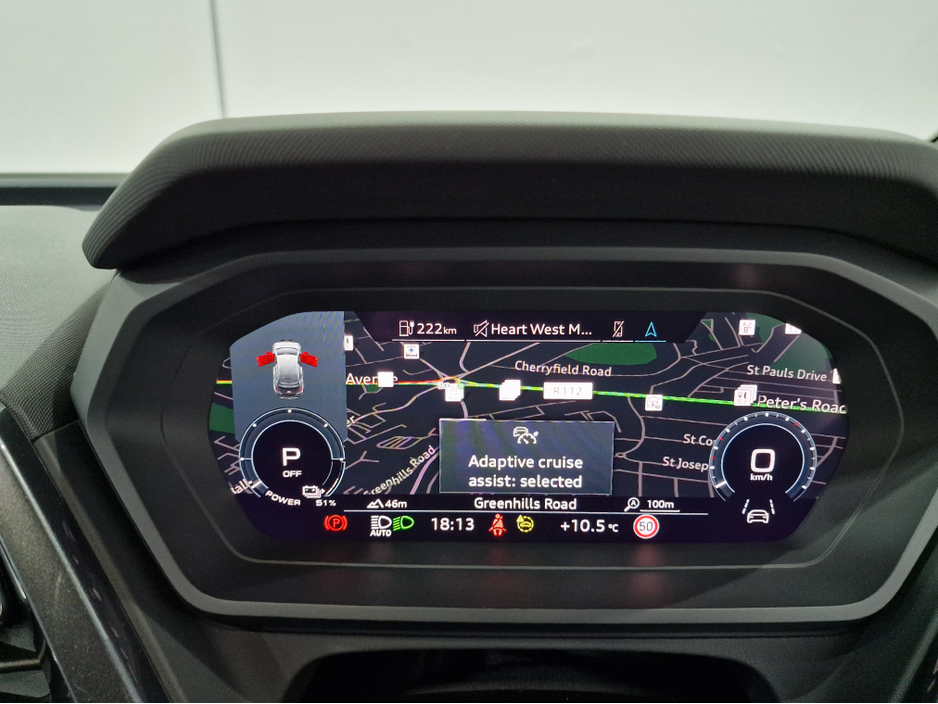 2024 Audi Q4 e-tron 45 S LINE (TECH PACK / 82KWH BATTERY) 282BHP AUTOMATIC **ONE OWNER / APPLE CARPLAY / ADAPTIVE CRUISE CONTROL / FULL LEATHER / SONOS PREMIUM SOUND / SAT NAV / REVERSE CAMERA / WIRELESS PHONE CHARGING** €43,900