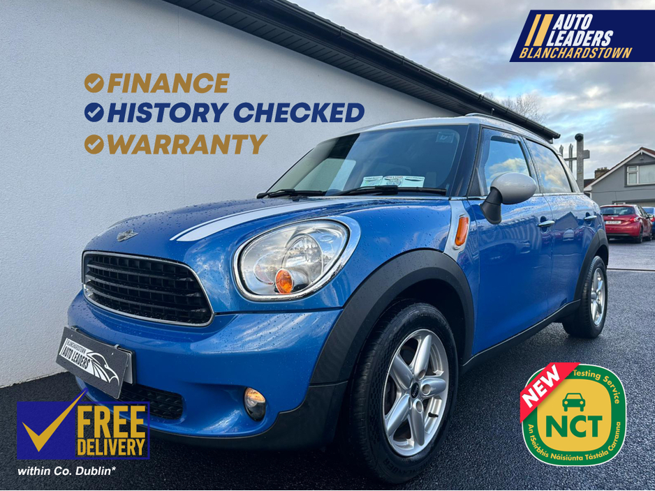 2012 MINI One 1.6 D 90 BHP SERVICE HISTORY LOW KM €6,900