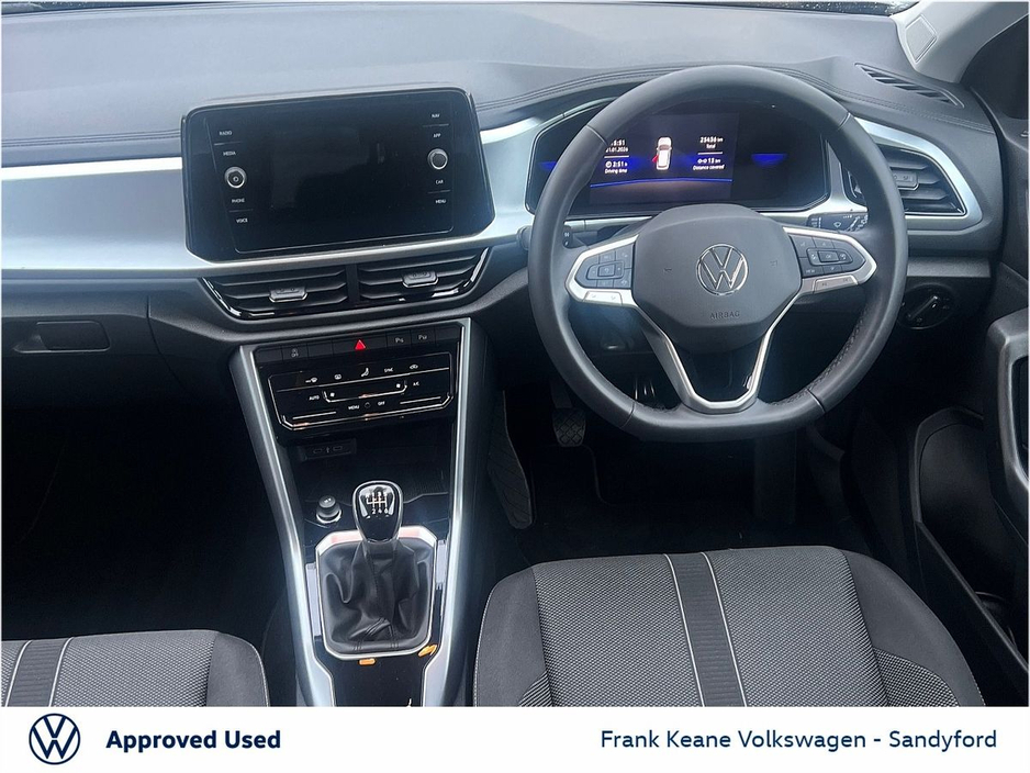 2023 Volkswagen T-Roc *Life 1.0 TSI 110HP @Frank Keane Volkswagen South Dublin €27,895