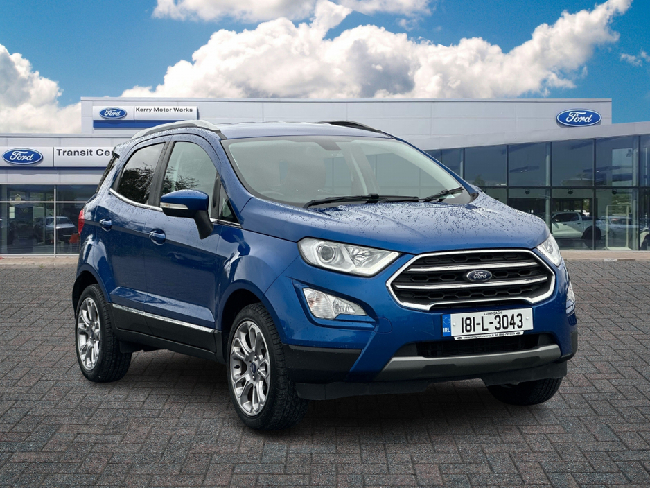 2018 Ford Ecosport Titanium 120 BHP..Camera €13,950